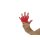 TheraBand Hand XTrainer leicht, rot