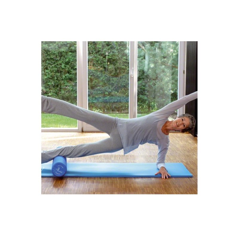 Sissel Pilates Roller Head Align – Coussin D’alignement Pour Exercices, Bleu, Mousse Sans Phtalate