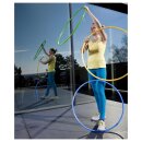 Gymnastikreifen aus Kunststoff, &oslash; 80 cm, 400 g, blau