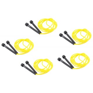 TRENAS Speed Rope - 3 m, 5er Set - gelb