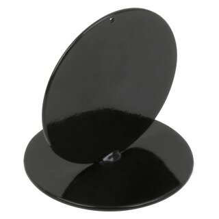 Anlaufmarkierung aus Metall - schwarz