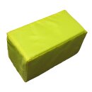 Kleiner Baustein aus Schaumstoff - 25 x 13 cm - gelb