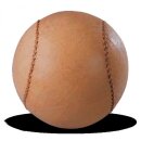 Fester und kleiner Ledermedizinball, 3 kg - 16 cm