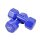 Paar Kurzhanteln je 9,00 kg mit Kunststoff&uuml;berzug, blau