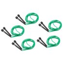 TRENAS Speed Rope - 3 m, 5er Set - gr&uuml;n