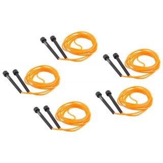 TRENAS Speed Rope - 3 m, 5er Set - orange