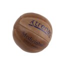 TRENAS Medizinball aus Leder, 1 kg