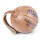 TRENAS Schleuderball aus Leder, 800 g