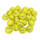 TRENAS Wurfball aus Leder - 200 g, D. 76 mm, gelb