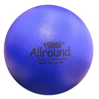 VOLLEY&reg; Schaumstoffball Allround mit Elefantenhaut, &oslash; 18 cm, blau