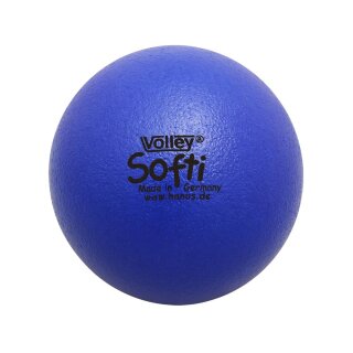 VOLLEY&reg; SOFTI Schaumstoffball, &oslash; 160 mm, 65 g, blau