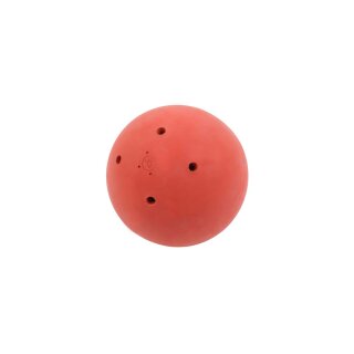 WV Wurfball f&uuml;r Sehbehinderte - 475 g - 11,5 cm - rot