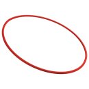 Gymnastikreifen aus Kunststoff, &oslash; 70 cm, 340 g, rot