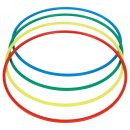 Gymnastikreifen aus Kunststoff, &oslash; 80 cm, 400 g, rot
