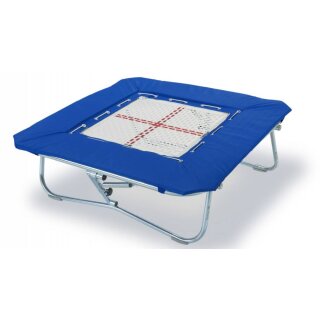 Eurotramp Minitramp 125, Tuch aus 13 mm Nylonb&auml;ndern, 32 Stahlfedern