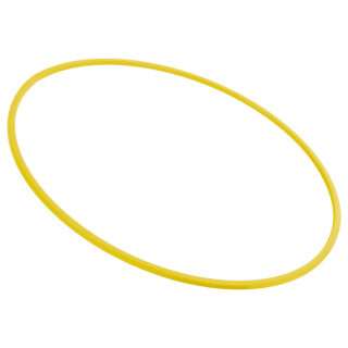 Gymnastikreifen aus Kunststoff, &oslash; 60 cm, 300 g, gelb