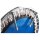 Trimilin Trampolin Miniswing Plus, &oslash; 102 cm, bis 85 kg, Matte blau, Rand silber