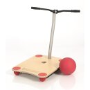 TOGU Bike Balance Board, holzfarben mit rot