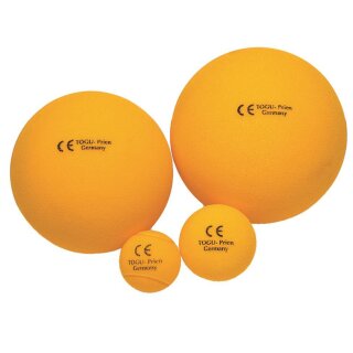 TOGU Soft-Trainingsball, &Oslash; ca. 7 cm, gelb, ungerillt