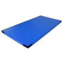 B&auml;nfer Fallschutzmatte FSM Superleicht, 100 x 100 x 6 cm, mit Klettecken, hellblau