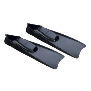 BECO Rubber Fins, Gummi-Schwimmflossen, schwarz, Gr&ouml;&szlig;e 38/39