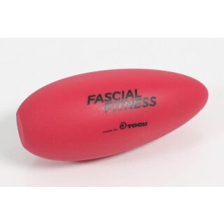 TOGU Fascial Fitness Ball Perineum Egg Ball, 12 x  &Oslash; 5 cm, rot