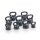 TRENAS BASIC Kettlebell aus Kunststoff, 16 kg