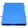B&auml;nfer 21-teiliger Bausteinsatz MAXI, farbig, mit Weichbodenbezug 150 x 150 x 30 cm, blau