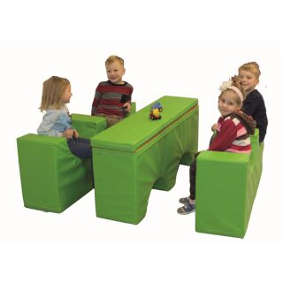 B&auml;nfer SiTi - Sitz-Tisch Modul MAGCON, gr&uuml;n