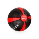 Gymstick Medizinball schwarz-rot