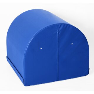 B&auml;nfer Halbrundblock in 3 verschiedenen Gr&ouml;&szlig;en, blau