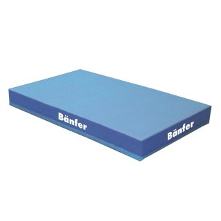 B&auml;nfer Hochsprungmatte Standard, mit integrierter Schlei&szlig;matte, blau