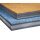 Bodenturnmatte, 12 m x 2 m x 35 mm, mit Holz-Aufrollkern, blau