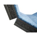 Isowa Bodenturnmatte Rollfix, 12 m x 2 m x 40 mm, blau