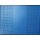 PAVOY Sportger&auml;te-Ballschrank mit 4 Einlegeb&ouml;den und Hakenleiste (Typ 2) als Fl&uuml;gelt&uuml;renschrank au&szlig;enliegend, (HxBxT) 195 x 100 x 50 cm, Korpus zinkgelb, Lochfeldt&uuml;r enzianblau