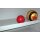 PAVOY Sportger&auml;te-Ballschrank mit 4 Einlegeb&ouml;den und Hakenleiste (Typ 2) als Fl&uuml;gelt&uuml;renschrank au&szlig;enliegend, (HxBxT) 195 x 100 x 50 cm, Korpus lichtblau, Lochfeldt&uuml;r rubinrot