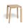 Hocker aus Birken-Formholz, H&ouml;he 48 cm