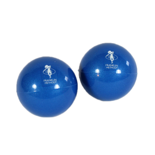 Franklin Interfascia Ball, medium, &Oslash; ca. 5 cm, blau, 2er Set