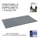 Functional Training Doppelmatte grau inkl. DVD