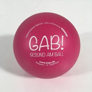 TOGU Redondo Ball GAB, &Oslash; ca. 14 cm, rubinrot