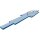 B&auml;nfer Abdeckteppich f&uuml;r Schwebebalken-Mattensatz aus Nadelfilz 48 m&sup2;, himmelblau