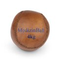 TRENAS Mini-Medizinball aus Leder