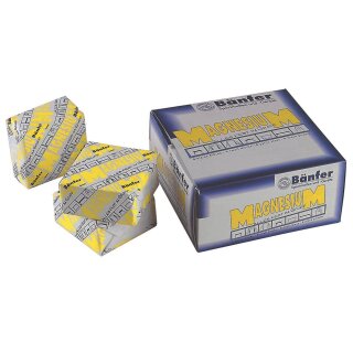 B&auml;nfer Magnesia Karton, 36 Packungen mit je 8 Ziegeln a 60 g Magnesium