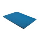 B&auml;nfer Rondat-Vorlegematte, 120 x 100 x 3 cm, blau