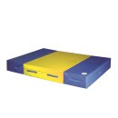 B&auml;nfer Kombi-Multimatte 3-tlg., gelb / blau, 200 x 150 x 25 cm