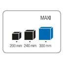 B&auml;nfer 12-teiliger Bausteinsatz MAXI, mit Weichbodenbezug, 150 x 90 x 30 cm, dunklere Farben