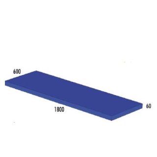 B&auml;nfer Turnmatte, 180 x 60 x 6 cm, dunkelblau