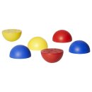 Gonge Balancier-Halbkugeln aus KU, farbig, 6er Set