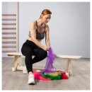 Jongliertuch, 65x65 cm, 10er Set, blau