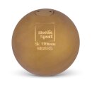 NORDIC Wettkampfsto&szlig;kugel Brass Matt aus Messing